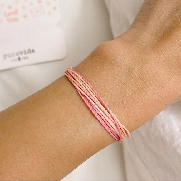 Pura Vida Pink and Peach Bracelet - Picture 2 of 6